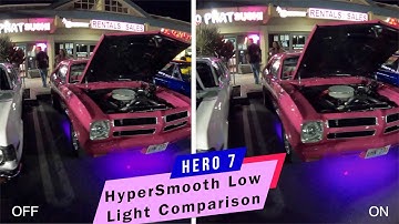 GoPro Hero7 Black HyperSmooth Comparison in Low Light - GoPro Tip #630 | MicBergsma