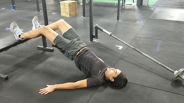Hamstring Glute Bridge - Off Bench