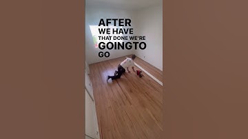 DIY HOW TO INSTALL BASEBOARDS IN ONE MINUTE | QUICK & EASY TUTORIAL