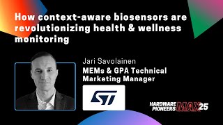 How context-aware biosensors are revolutionising health & wellness monitoring - STMicroelectronics