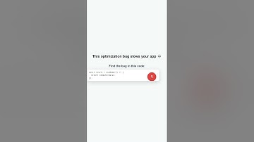 This optimization bug slows your app 💀 #bughunt #codingchallenge #devtips #webdev #javascript #java