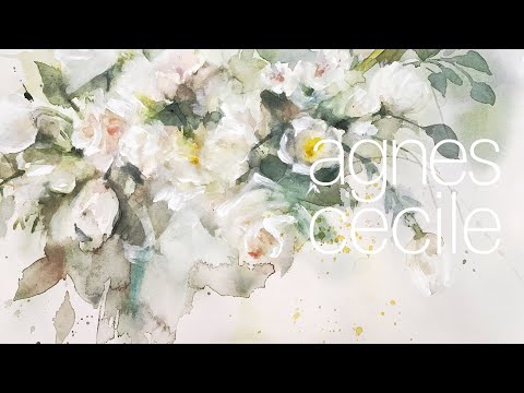 watercolor flora painting