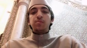 المشارك أمين الموقا من الدار البيضاء في مسابقة تجويد القرآن الكريم