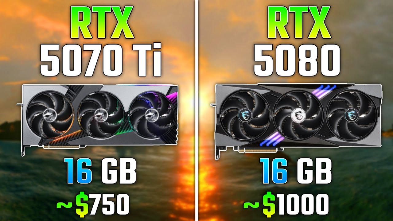 RTX 5070 Ti vs RTX 5080 | Test in 7 Games
