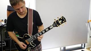 History' Guitars GH LCV “Dignity” Black Beauty Custom LP Style