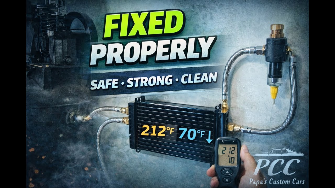 Наконец-то я это исправил: правильное охлаждение компрессорного воздуха — Часть 3