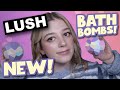 NEW IN AT LUSH | 7 NEW BATH BOMBS • Melody Collis