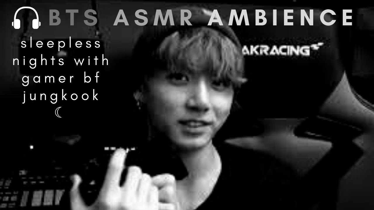 ☾ [BTS AMBIENCE & ASMR] sleepless nights in the golden closet w/ gamer bf jungkook 🥴