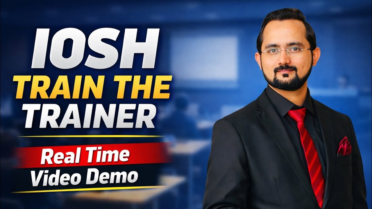 IOSH Train The Trainer Practical Session | Live Training Demonstration ...