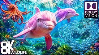 Underwater Wonders - The Best 4K Sea Animals for Relaxation | HDR 8K OLED Dolby Vision™ 60fps