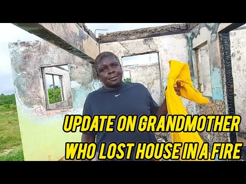 VISITING THE GRANDMOTHER OF 6 WHO LOST HER HOUSE IN A FIRE 