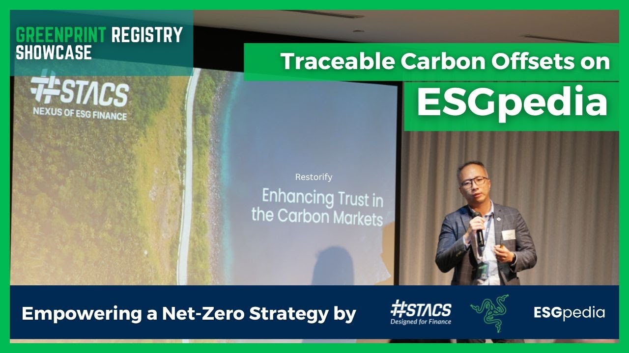 ESGpedia Showcase: Empowering Carbon Offsets with Restorify by Razer ...