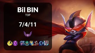 Bil Bin Rumble vs K'Sante TOP - KR MASTER Patch 14.24