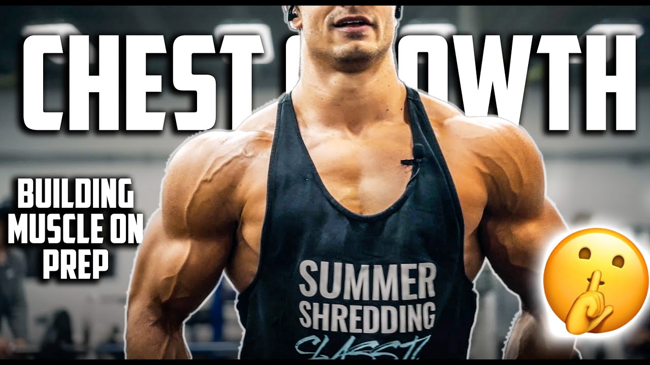 FULL PUSH DAY WORKOUT ON PHYSIQUE PREP!! Growing Chest & Shoulders