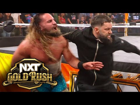 Watch Bálor sneak through the crowd to attack Rollins: NXT Gold Rush exclusive, June 20, 2023