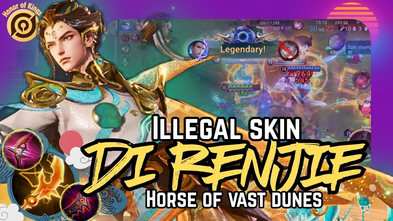 This Di Renjie Skin Feels ILLEGAL | From Weak Start to BROKEN Legendary Carry | Honor of Kings