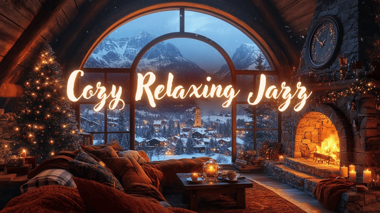 Winter Jazz Ambience ☕ Smooth Instrumental Music to Boost Focus, Study & Work