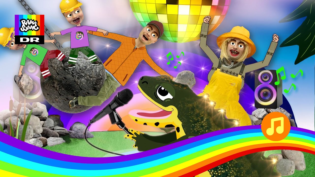 Ramasjang Redder vandsalamanderen - Musikvideo | Sange fra Ramasjang