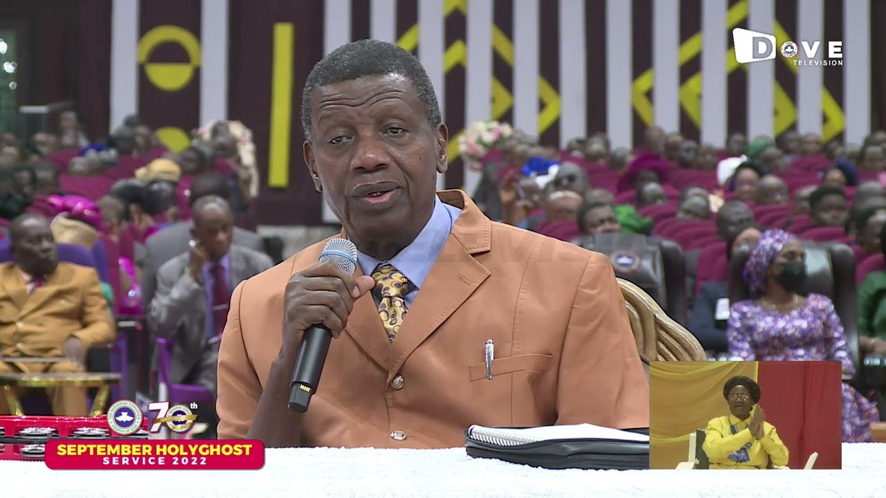 PASTOR E.A ADEBOYE SERMON @RCCG 2022 SEPTEMBER HOLY GHOST SERVICE || COVENANT KEEPING GOD