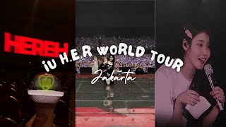IU H.E.R. WORLD TOUR CONCERT in Jakarta 2024 Concert Vlog ♡ POV from Cat 1
