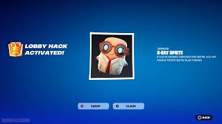 How to Get X-RAY SPRITE Admin Panel NAME & CODE FREE in Fortnite! 🔥 (Lobby Hack Activated Codes)