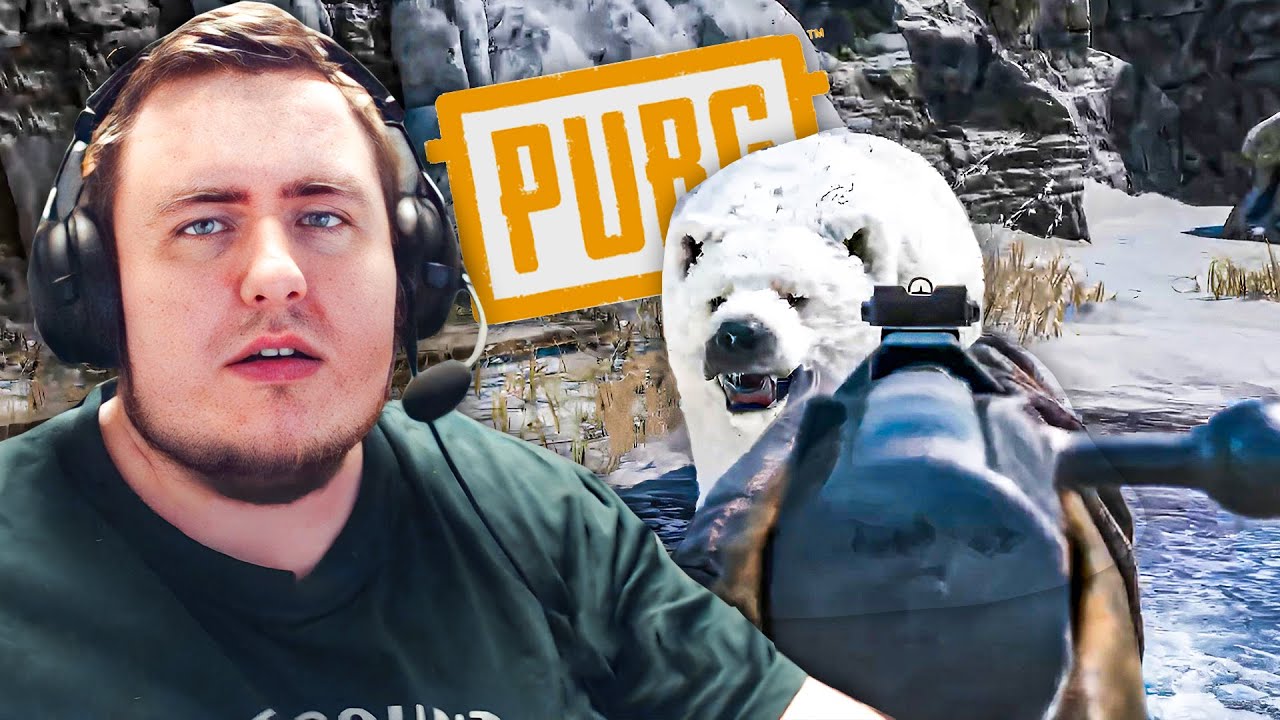 НАПАЛИ НА БЕЛОГО МЕДВЕДЯ С РЕКОМ / ОБНОВЛЕНИЕ В PUBG