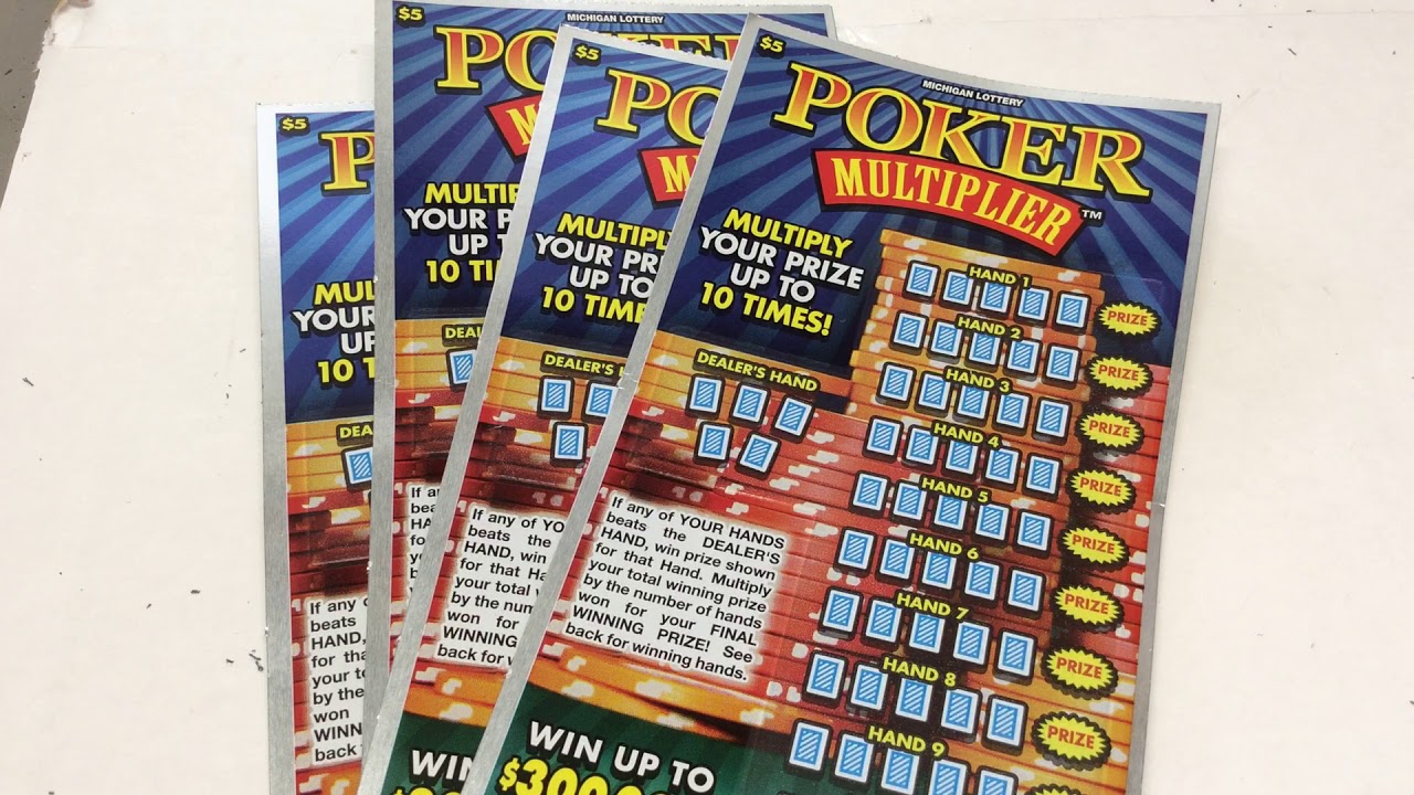 4X5 POKER MULTIPLIER MICHIGAN LOTTERY W/ PROFIT! YouTube