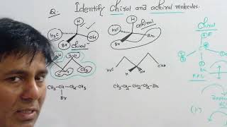 CHIRAL AND ACHIRAL CENTRE