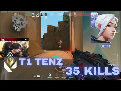 TENZ | T1 | JETT on LOTUS - VALORANT RANKED VOD