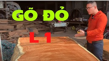 “ Cách Nhận Biết “ Vân Gõ Đỏ Loại 1, Gõ đỏ pachy, Mặt bàn nguyên khối | Nguyễn Văn Cương