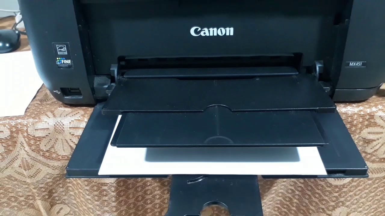 CANON Mg3510 | HP 2135 | IMPRIMIR MODO UN solo CARTUCHO - YouTube