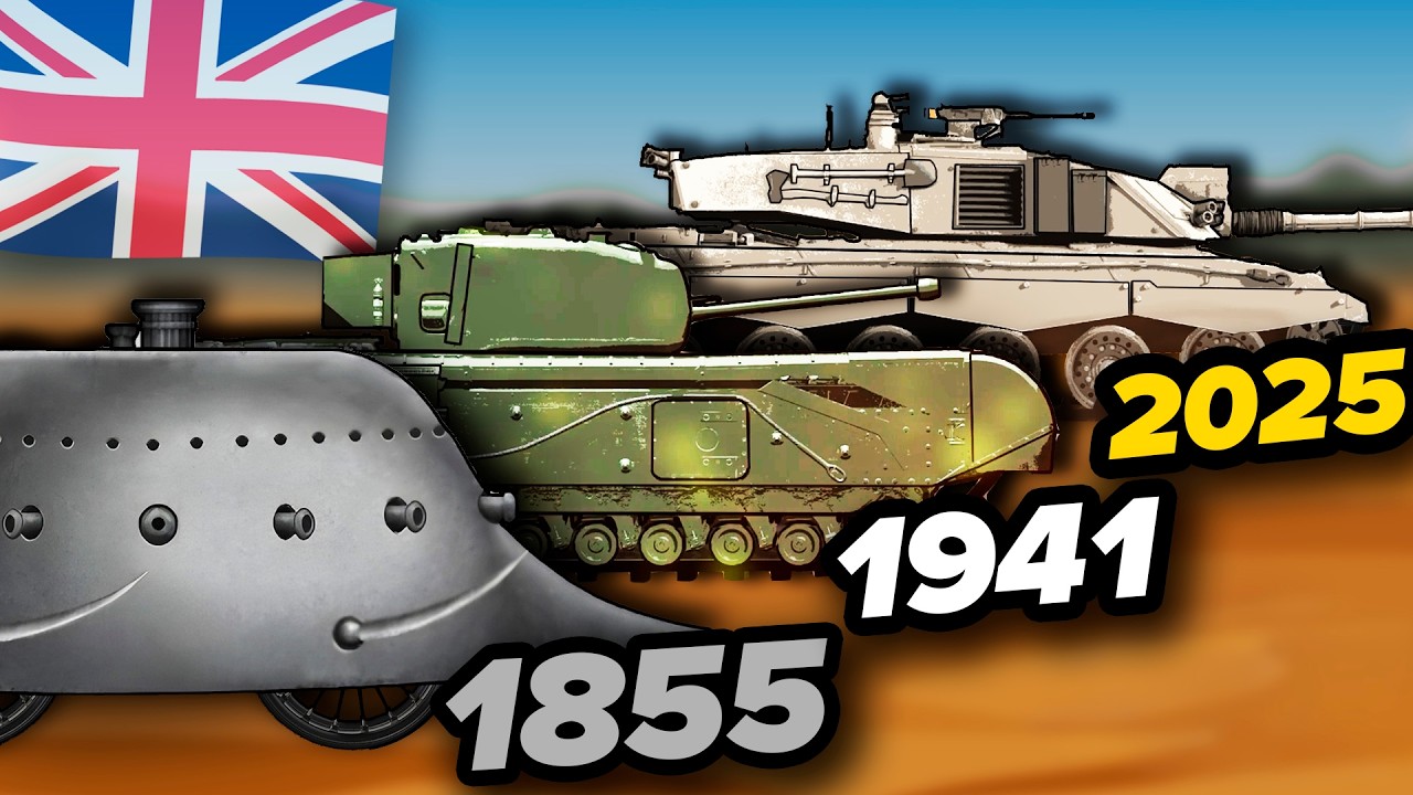 British Tanks Evolution | Animation