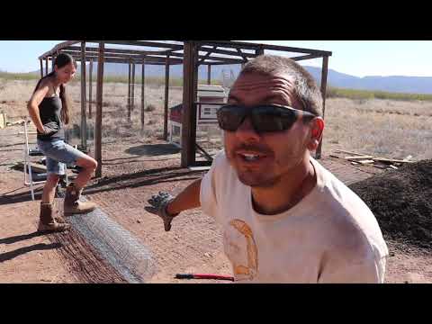 Building An Off Grid Garden In The Arizona Desert Youtube