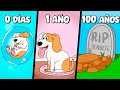 CICLO de VIDA de PERRETES !! 🐶 (Dog Life Simulator)