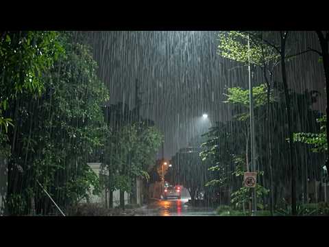 Piano Music Night 🌧️ Calming Piano & Soft Rain for Deep Sleep, Relaxation & Meditation