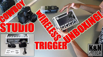 Unboxing: Cowboy Studio NPT-04 4 Channel Wireless Trigger