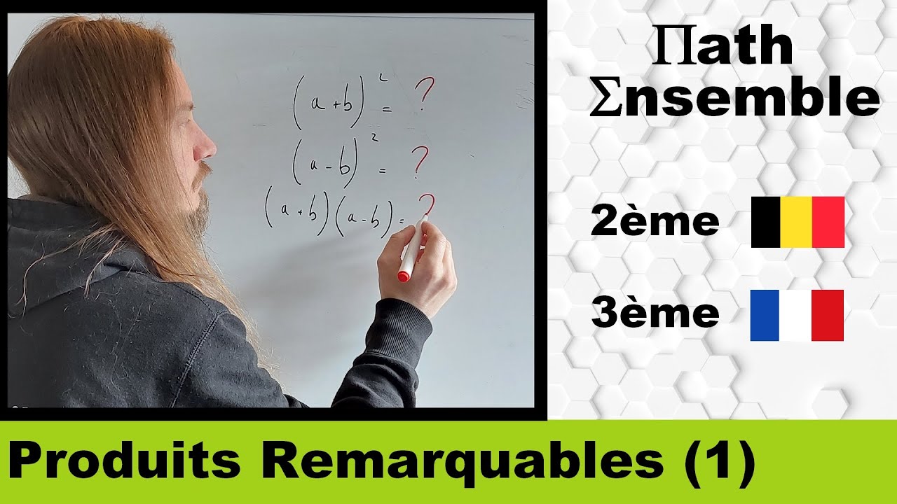 Produit Math Produits Remarquables (1) : Présentation générale - Deuxième Secondaire ...