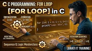 C Programming For Loop Tutorial | Complete Iteration &amp; Counter Logic Guide