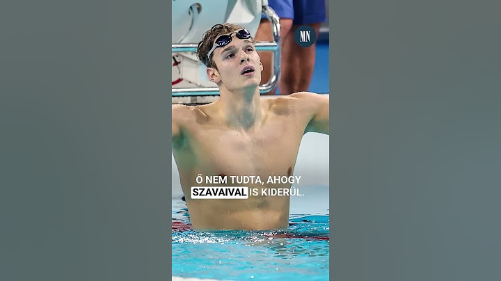 Kós Hubert „aranyos” úszása #olimpia #kóshubert #aranyérem
