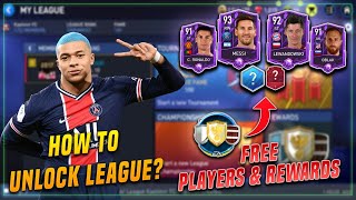 FIFA MOBILE 22 • HOW TO UNLOCK LEAGUE | CLAIM FREE MASTER PLAYERS AND REWARDS | NEW FEATURES 😍