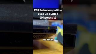 Diagnostic d'une PS3 rétrocompatible en YLOD #shorts #playstation #repair #diy #réparation