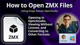 How to Open ZMX Files (Zemax OpticStudio)