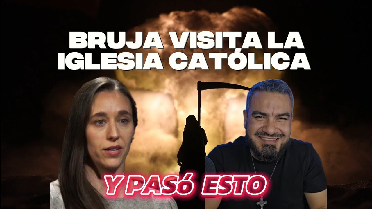 Bruja visita la Iglesia Católica y sucede algo inesperado #iglesiacatolica