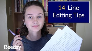 14 Easy Line Editing Tips!