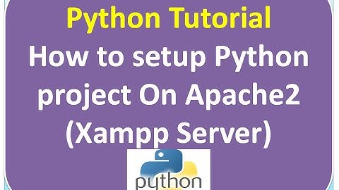 Flask app deployment on XAMPP | Python tutorial for beginners | App deployment on xampp