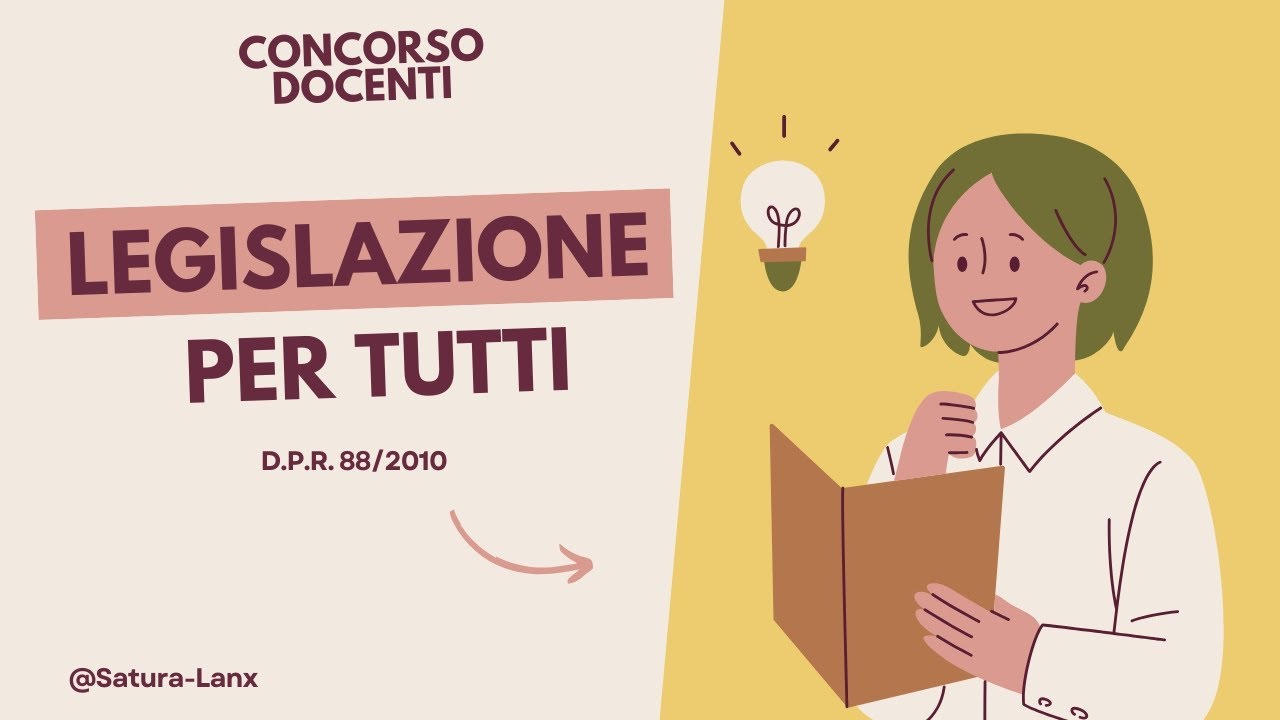 Normativa scolastica D.P.R. 88/2010 e linee guida per il riordino degli istituti tecnici