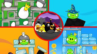 Angry Birds Power Trouble - All Bosses (Boss Fight) | 1080P 60 FPS