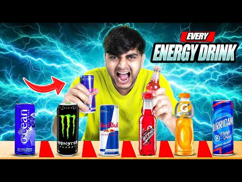Trying Every Popular Energy Drink in India