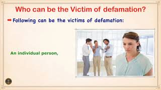 what is defamation?