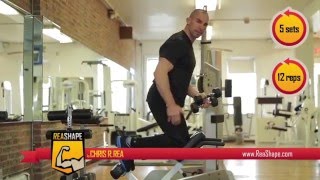How To Workout Legs and Biceps Compound Routine with Chris R. Rea from ReaShape